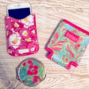 Lilly Pulitzer Phone Case, Koozie & Purse Mirror